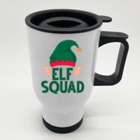 Elf Squad Christmas Holiday Cute Stainless Steel Travel Mug