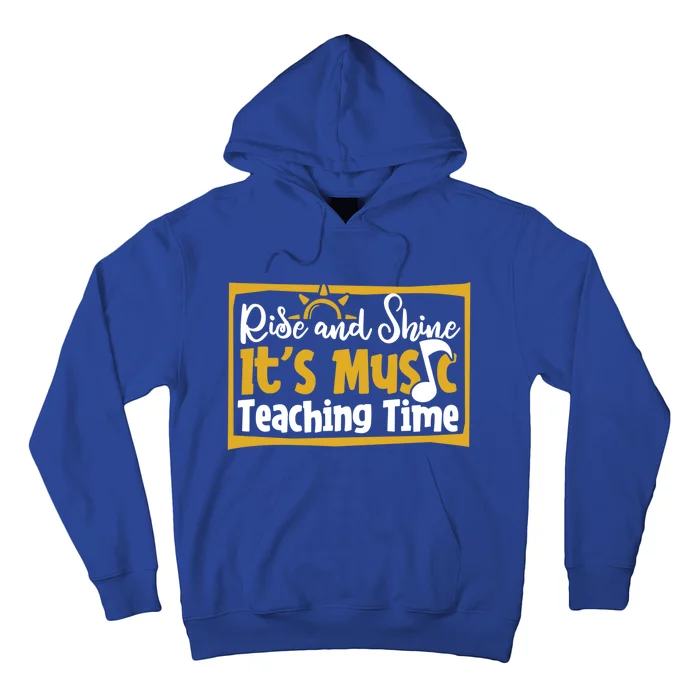 Education School Cute Gift Educator Music Teacher Gift Hoodie