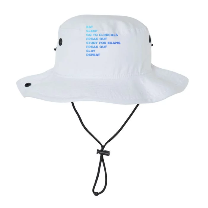 Eat Sleep Clinicals Nurse Nursing School Student Gift Meaningful Gift Legacy Cool Fit Booney Bucket Hat