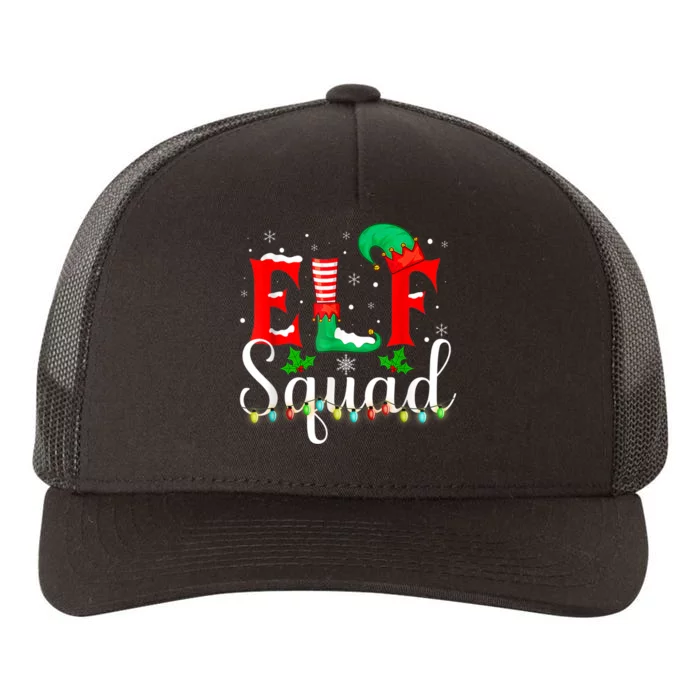 Elf Squad Christmas Matching Family Toddler Boy Girl Yupoong Adult 5-Panel Trucker Hat