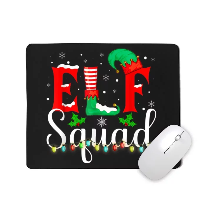 Elf Squad Christmas Matching Family Toddler Boy Girl Mousepad