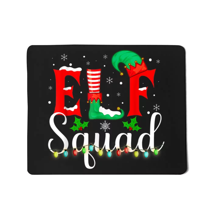 Elf Squad Christmas Matching Family Toddler Boy Girl Mousepad