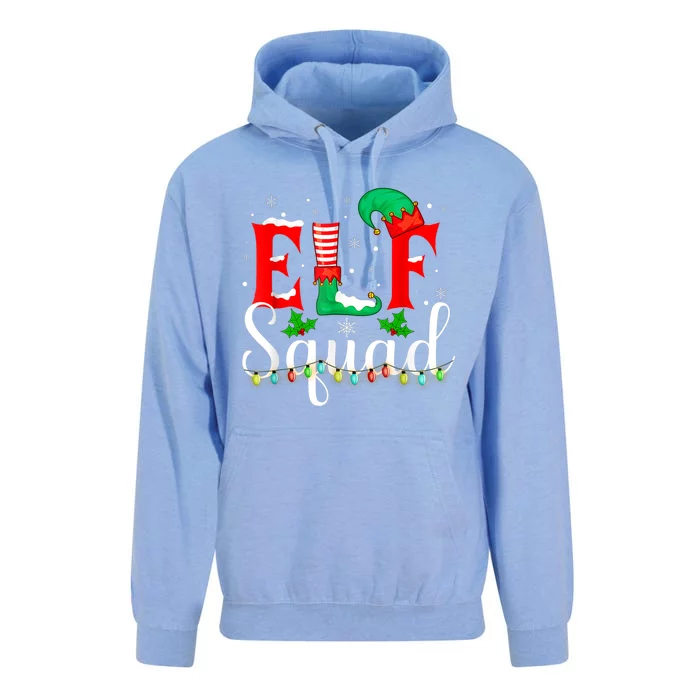 Elf Squad Christmas Matching Family Toddler Boy Girl Unisex Surf Hoodie