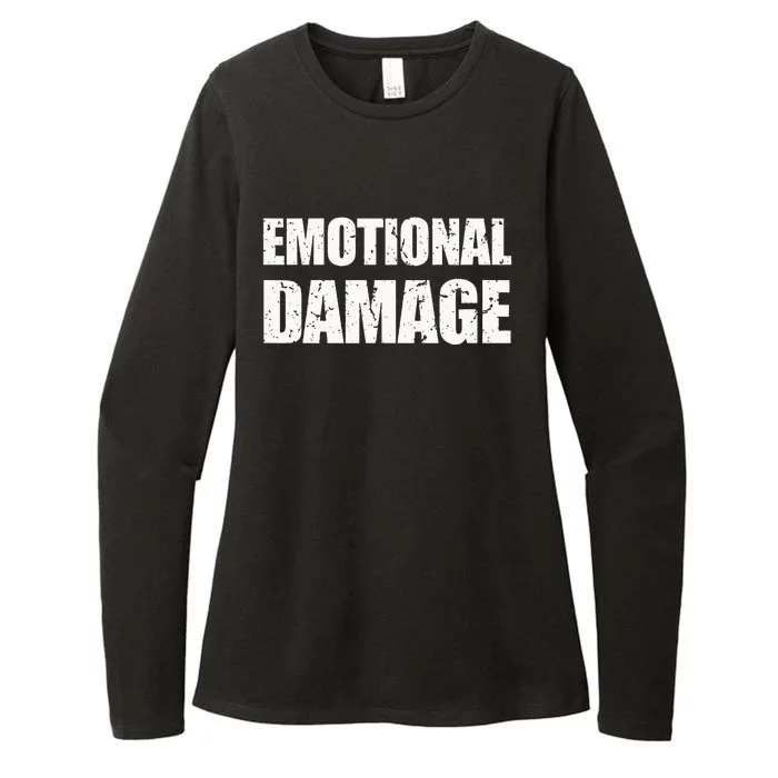 Emotional Support Coworker Womens CVC Long Sleeve Shirt