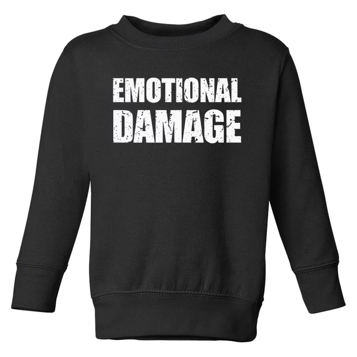 Emotional Support Coworker Toddler Sweatshirt