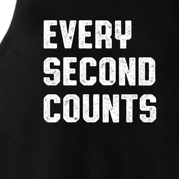 Every Second Counts Ladies Tri-Blend Wicking Tank