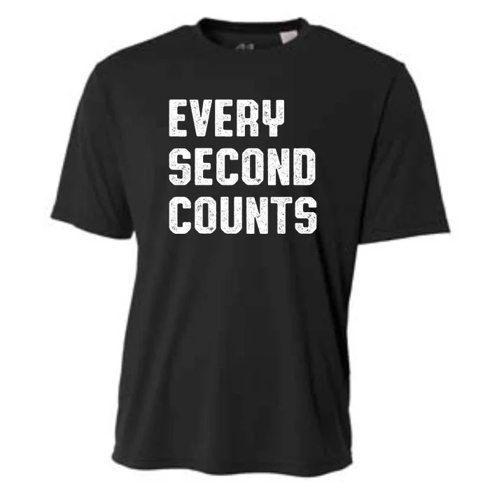 Every Second Counts Cooling Performance Crew T-Shirt