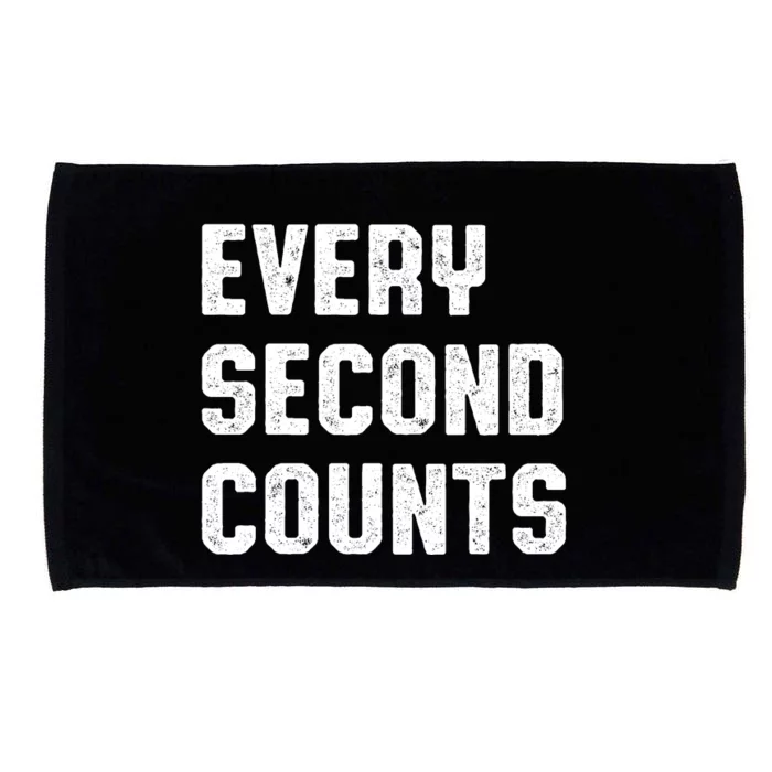 Every Second Counts Microfiber Hand Towel