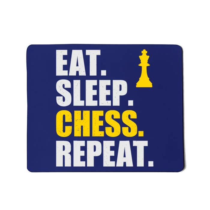 Eat Sleep Chess Repeat Perfect Chess Gift Mousepad