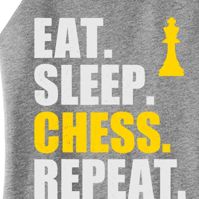 Eat Sleep Chess Repeat Perfect Chess Gift Women’s Perfect Tri Rocker Tank