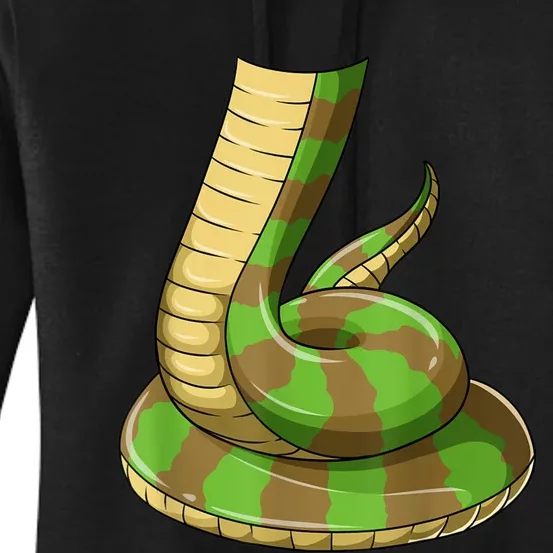 Easy Snake Costume Snake Body Headless Snake Costume Women's Pullover Hoodie