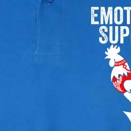 Emotional Support Chicken Emotional Support Cock Softstyle Adult Sport Polo