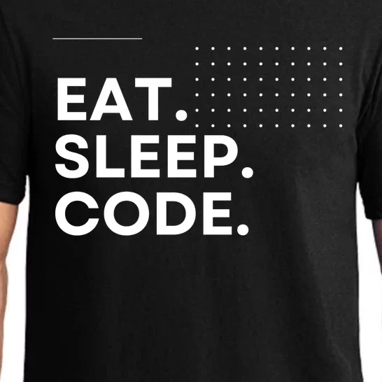 Eat Sleep Code Pajama Set