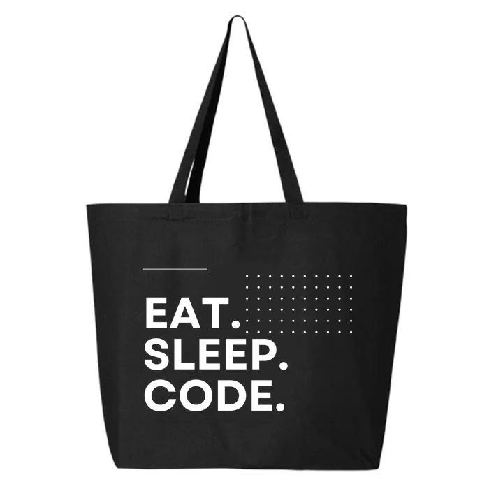 Eat Sleep Code 25L Jumbo Tote