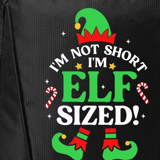 Elf Sized Christmas Pajama Xmas Holiday Festive Sleepwear City Backpack