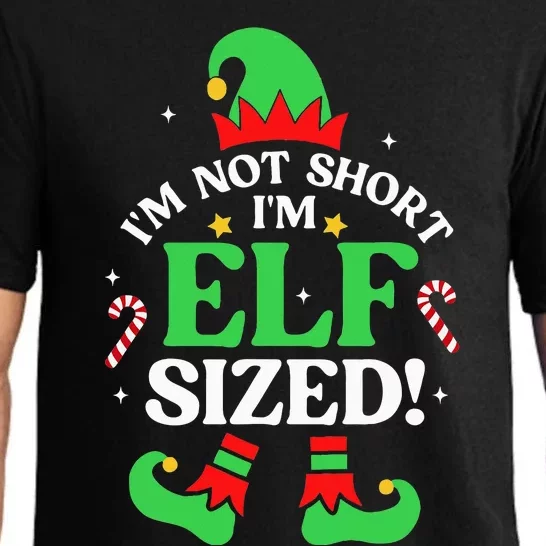 Elf Sized Christmas Pajama Xmas Holiday Festive Sleepwear Pajama Set