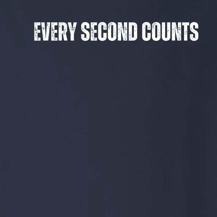 Every Second Counts Toddler Long Sleeve Shirt