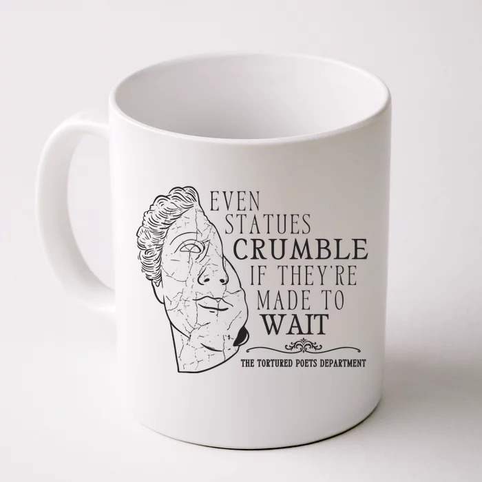 Even Statues Crumble If They Are Made To Wait Ttpd Front & Back Coffee Mug