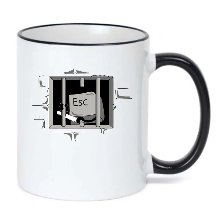 Escape Key Black Color Changing Mug