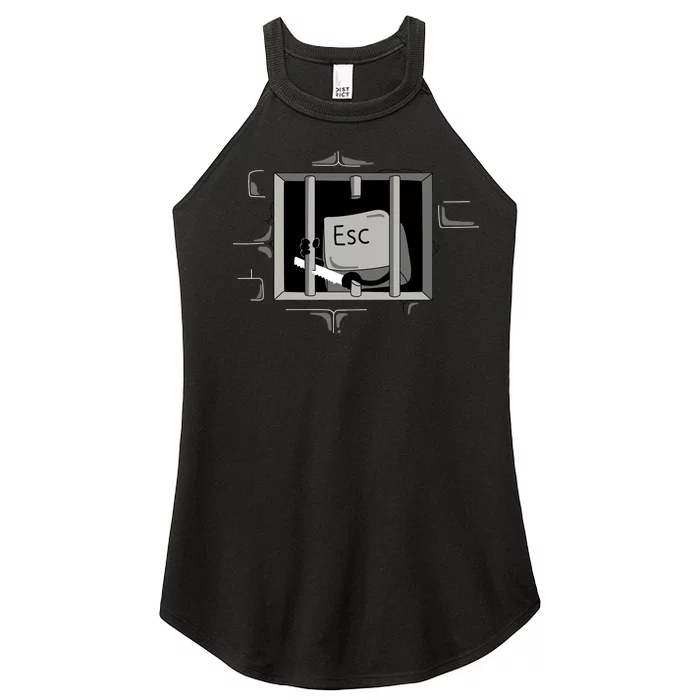 Escape Key Women’s Perfect Tri Rocker Tank