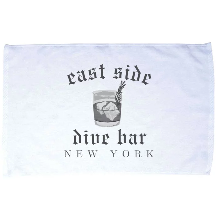 East Side Dive Bar New York Microfiber Hand Towel