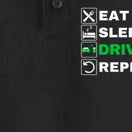 Eat Sleep Drive EVs, Drive Electric, Funny Electric Vehicle Dry Zone Grid Performance Polo