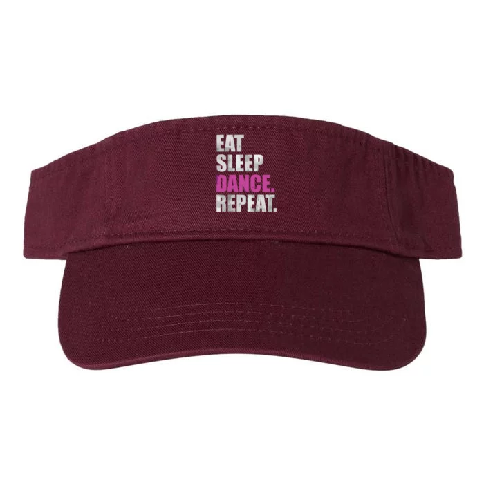 Eat Sleep Dance Repeat Valucap Bio-Washed Visor