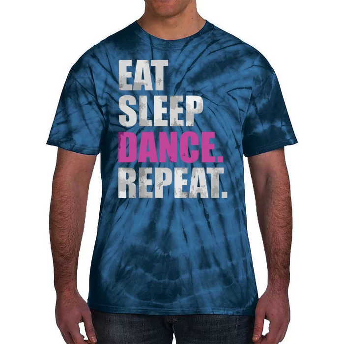 Eat Sleep Dance Repeat Tie-Dye T-Shirt