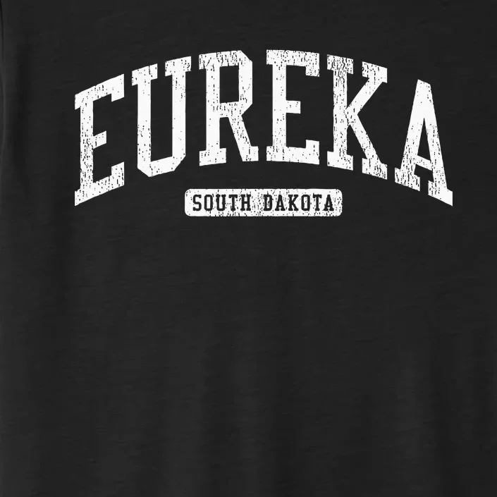 Eureka South Dakota Sd Js03 College University Style ChromaSoft Performance T-Shirt