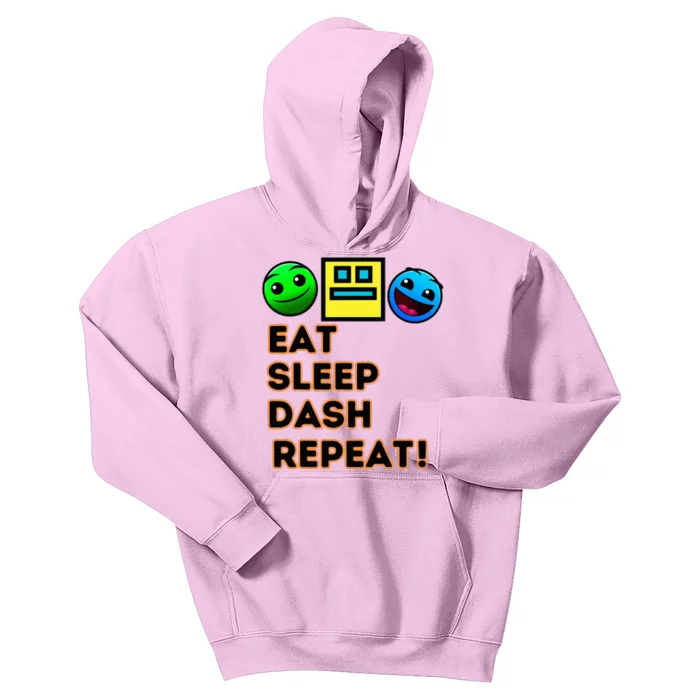 Eat Sleep Dash Repeat Video Game Kids Hoodie