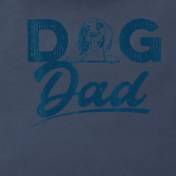 English Setter Dog Dad Lover Gift For Fathers Day Zip Tote Bag