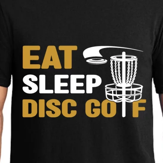 Eat Sleep Disc Golf Frolf Disc Golf Tee Pajama Set