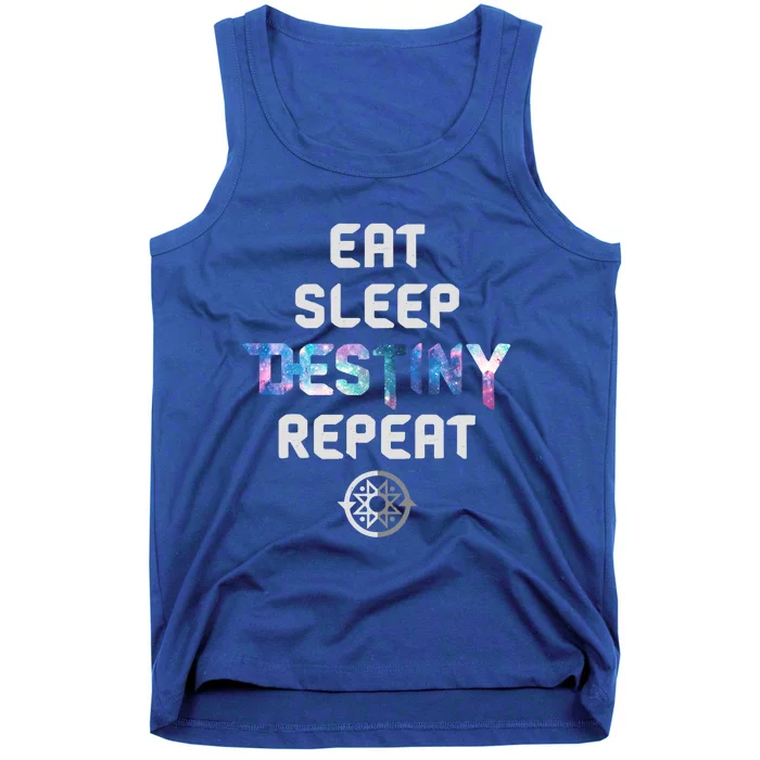 Eat Sleep Destiny Repeat Gift Gamers Gift Video Games Gaming Gift Tank Top