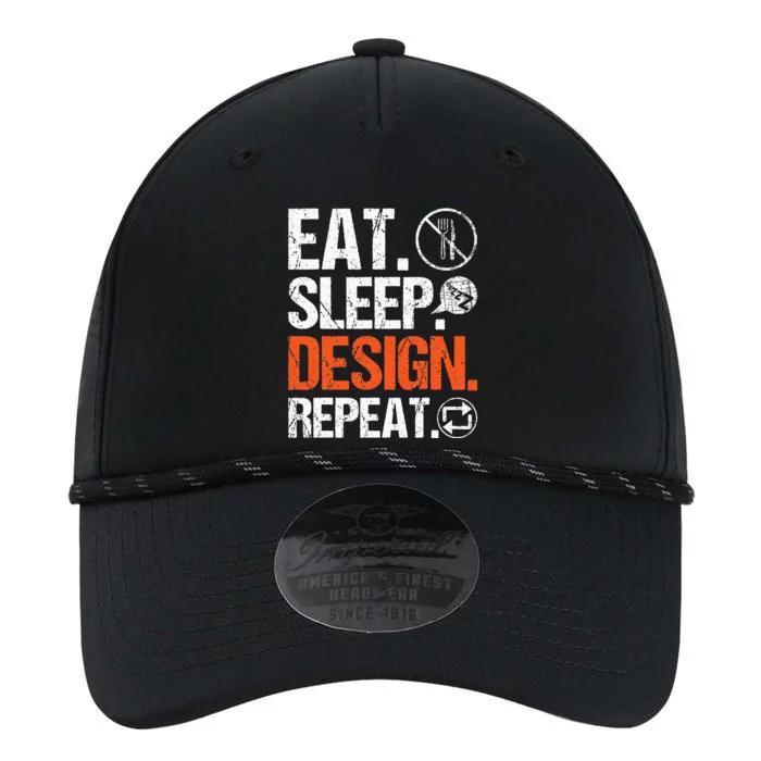 Eat Sleep Design Repeat Architect Architecture Artwork Performance The Dyno Cap