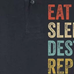 Eat Sleep Destiny Repeat Gamers Outfit Destiny Softstyle Adult Sport Polo