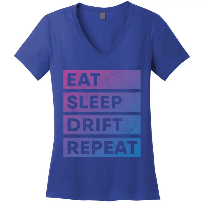 Eat Sleep Drift Repeat Tokyo Jdm Cool Gift Women's V-Neck T-Shirt