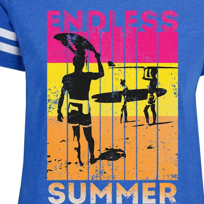 Endless Summer Enza Ladies Jersey Football T-Shirt