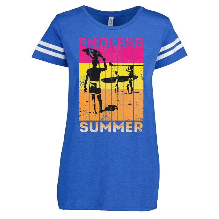 Endless Summer Enza Ladies Jersey Football T-Shirt