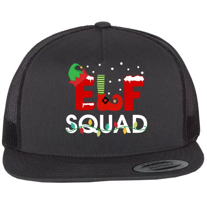 Elf Squad Flat Bill Trucker Hat