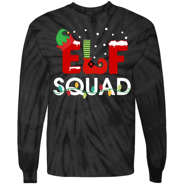 Elf Squad Tie-Dye Long Sleeve Shirt