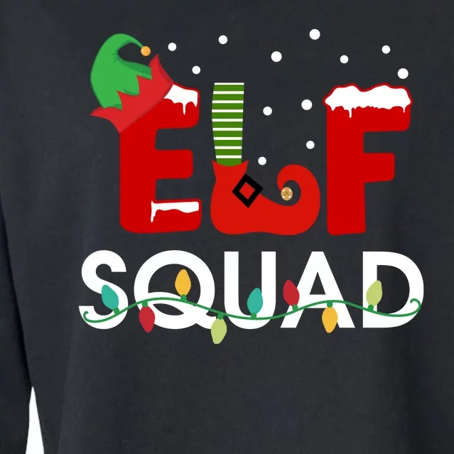 Elf Squad Cropped Pullover Crew