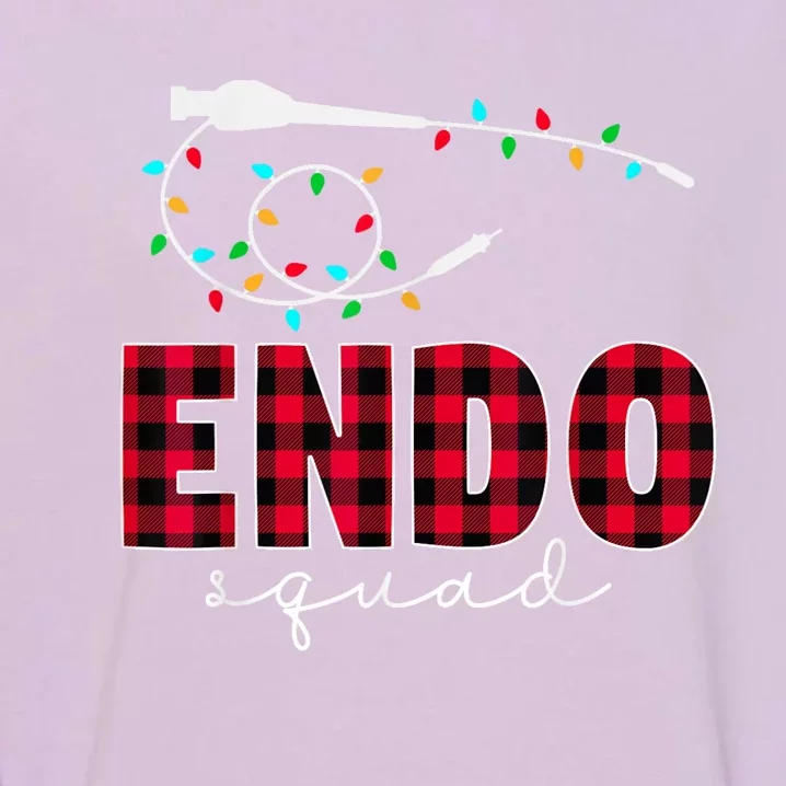 Endo Squad Endoscopy Endo Nurse Tech Christmas Garment-Dyed Sweatshirt