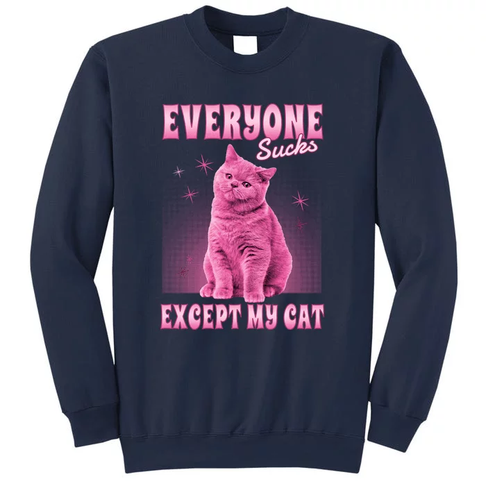 Everyone Sucks Except My Cat Sweatshirt