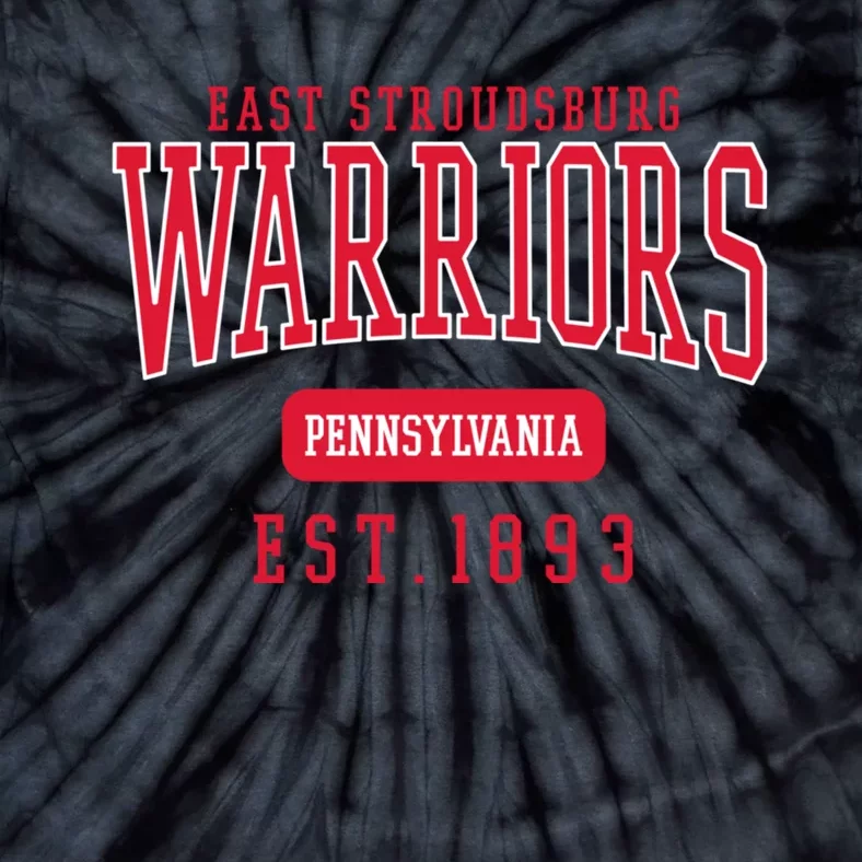 East Stroudsburg ESU Warriors Est. Date Tie-Dye T-Shirt