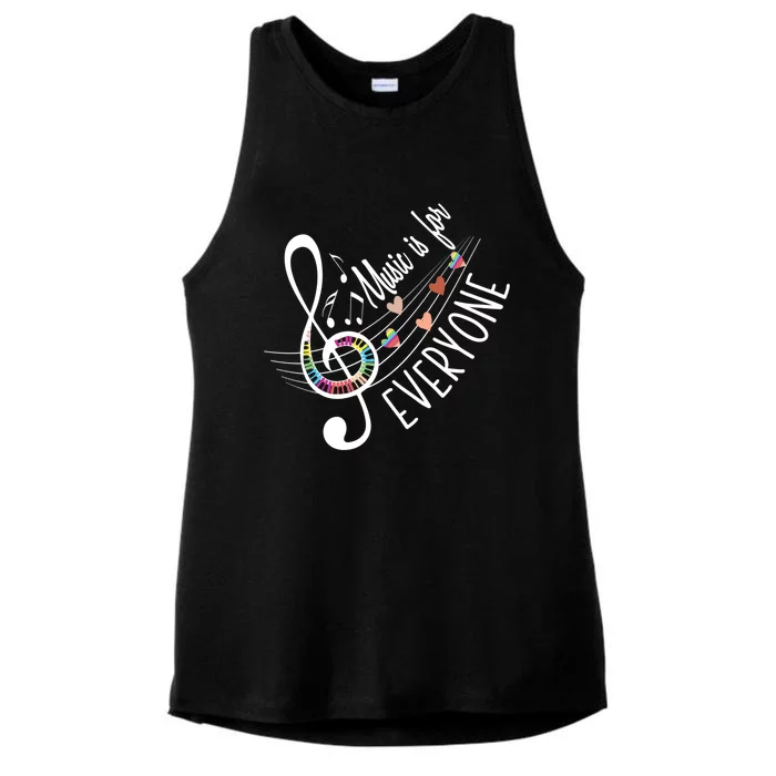 Education School Educator Gift Music Teacher Great Gift Ladies Tri-Blend Wicking Tank