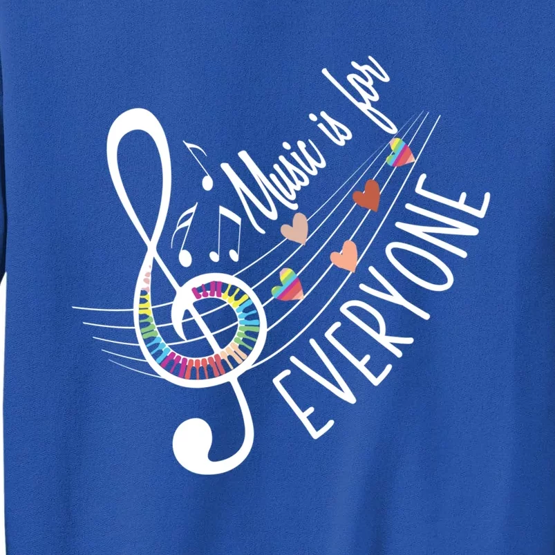 Education School Educator Gift Music Teacher Great Gift Tall Sweatshirt