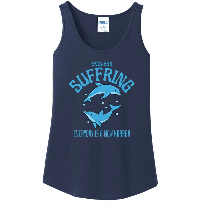 Endless Suffering Everyday Is A New Horror Ladies Essential Tank