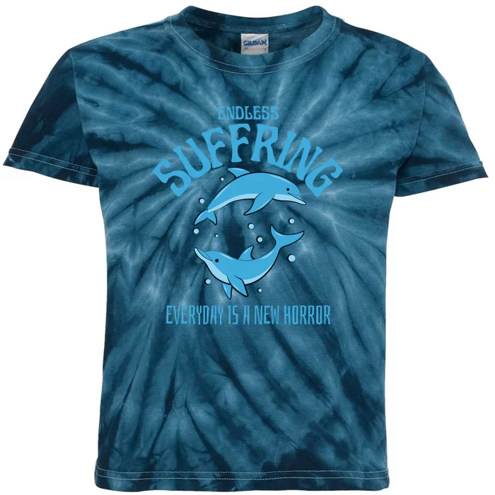 Endless Suffering Everyday Is A New Horror Kids Tie-Dye T-Shirt