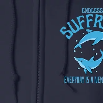 Endless Suffering Everyday Is A New Horror Full Zip Hoodie