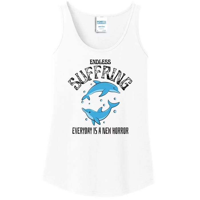 Endless Suffering Everyday Is A New Horror Ladies Essential Tank